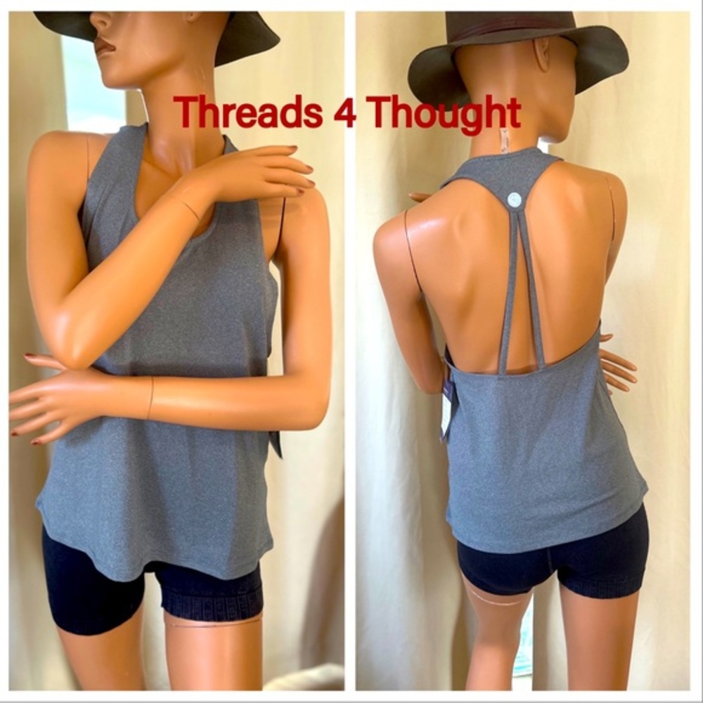 New Threads for Thought Active Top GREY XS